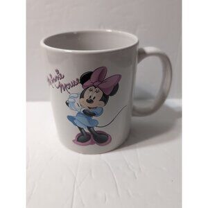 Disney Jerry Leigh Minnie Mouse Mug Collectible Crazing Inside Cup Vintage